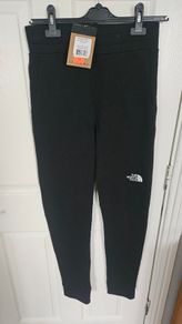 The North Face boy's trousers. Black. New.