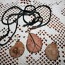 Shell fossil ,Necklace and earings Image 6