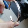 Vintage Silver Bangle Image 3