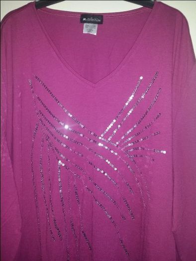Brand new Plus size M.Collection long tunic with sequins size UK30/32 EUR60/62 Postage included