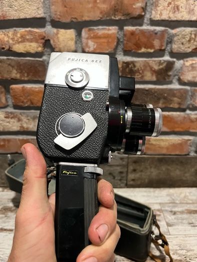 vintage movie camera