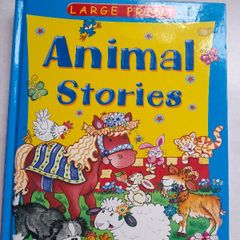 Animal Stories - Large Print Children's Book