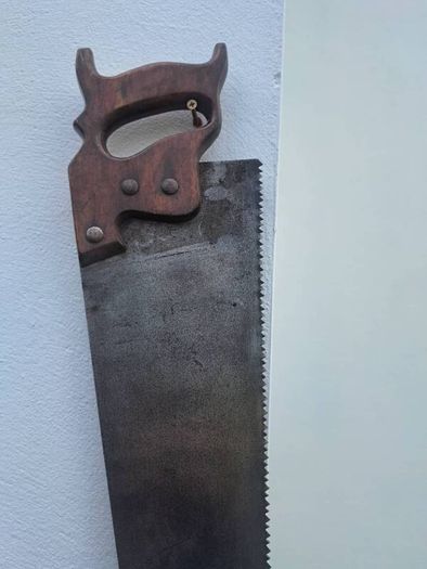 old original  hand saw