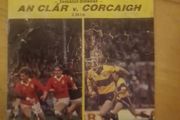 Vintage 1986 Munster Hurling Final Programme  Cork v Clare