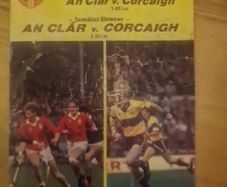 Vintage 1986 Munster Hurling Final Programme  Cork v Clare