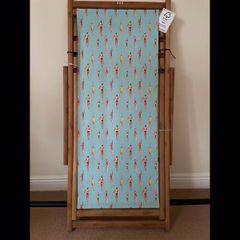 Folding Wooden Sling Beach Chair