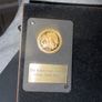 Gold 1/4 oz .999 Gold Angel anniversary edition coin Image 2
