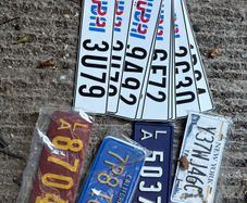 American license plates