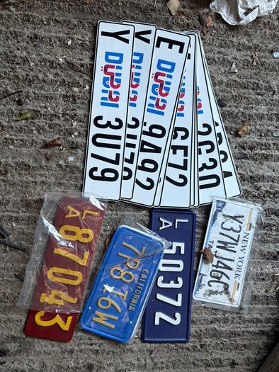 American license plates