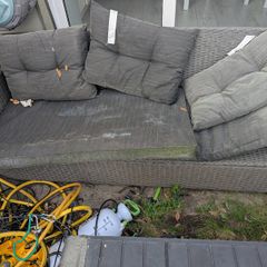 Lounge sofa MORA w/chaise 3 pers. grey