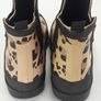 PRICE DROP, Girls Animal Print Chelsea wellies, Size 13 Image 2