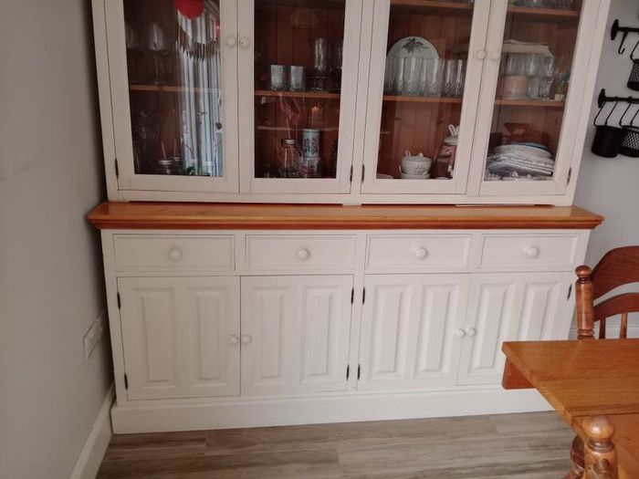 cabinet with lights