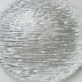 Rosenthal Studio Line "Frosted Glass"  glass plate  with makers stamp   Diameter 23 cm Image 2