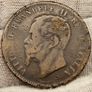 Italy 1866 10 Centesimi Coin Image 2