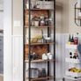 New 2 Piece - Industrial Bookcase + Bench - FREE P&P Image 4