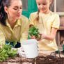 10Pack Metal Iron Hanging Flower Pots,Vase Hanging Balcony Garden Planter Holders With Detachable Handle and Drainage Hole, Outdoor Flower Pot For Fence Deck Balcony Garden Clay Home Decor (FREE POSTAGE) Image 5