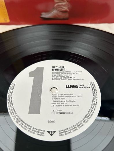 Howard Jones  The 12 Inch Album Lp 1984