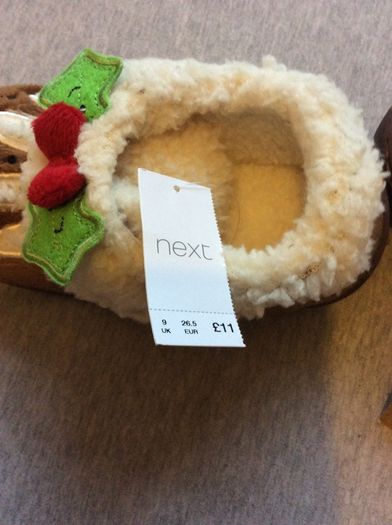 Next Christmas slippers