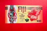 FIJI   100 CENTS  2023  Pick  124   Polymer  / Plastic  ( Uncirculated )