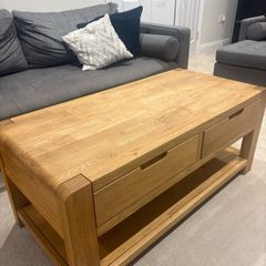Solid Oak Coffee Table