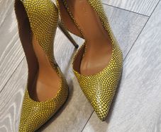 Kazar yellow pumps- Limited Edition