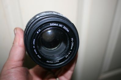 Sigma Zoom 70-210mm 1:4-5.6 UC-II Lens for Canon AF