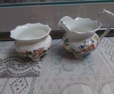 Aynsley Sugar & Creamer