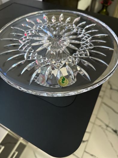Waterford lismore FTD cake plate