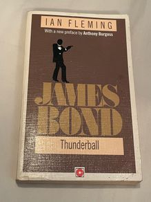 Vintage James Bond Thunderball by Ian Fleming Book