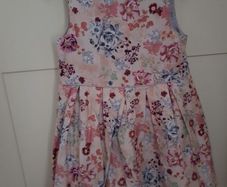 girls pink dress 6-7yrs