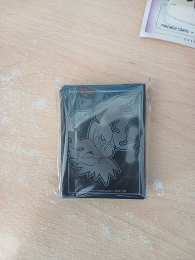 Pokemon pitch black unopened etb sleves