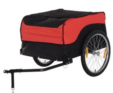 Cargo Trailer Bike Trailer Cargo Trailer Cargo Trailer Cargo Trailer Cargo Trailer (Red-Black)