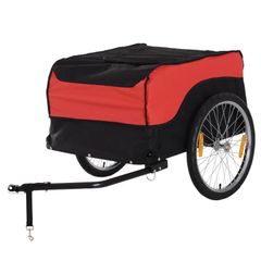 Cargo Trailer Bike Trailer Cargo Trailer Cargo Trailer Cargo Trailer Cargo Trailer (Red-Black)