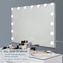 Bluetooth Hollywood Vanity Mirror with Lights 15 Dimmable LED Bulbs Makeup Mirror with Lights USB Charging Large Vanity Mirror with Touchscreen Control for Bedroom (FREE POSTAGE) Image 3