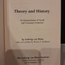 SALE!  THEORY AND HISTORY - An Interpretation of Social and Economic Evolution by Ludwig von Mises Image 4