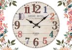 Retro Vintage-inspired Grand Hotel Clock