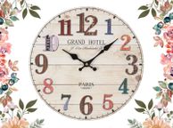 main image for ad Retro Vintage-inspired Grand Hotel Clock