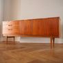 Mid Century Nathan Corsica Teak Sideboard, 1960s Vintage Retro Image 2