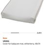 changing table + changing mat + 2 washable cloth covers + hanging clip on storage for on side Image 3