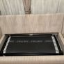 Mobile home couch + arm chair + stored double pull out bed, Image 2