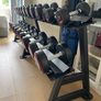 Jordan Premium Urethane Dumbells set with Rack Image 2