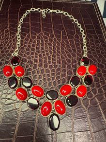 silver necklace