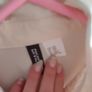 H&m tie belt cotton shirt dress size xxs Image 3