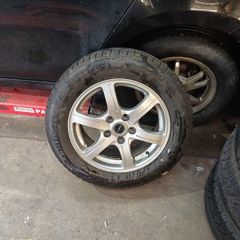 Alloys with winter tyres