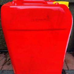 Two 25 litre fuel petrol Jerry cans