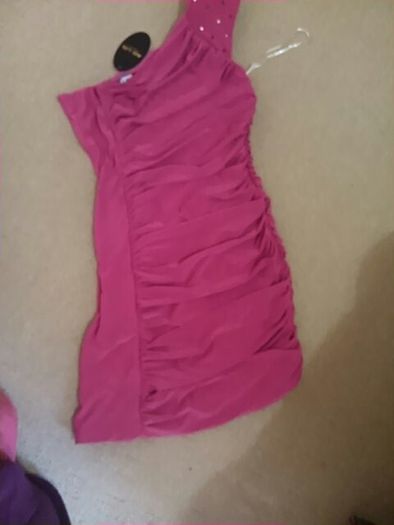 Pink dress new
