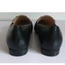 EMIS Womens Leather Pointed Toe Loafers Black White Zebra Print UK 4.5 New  CAN POST Image 8