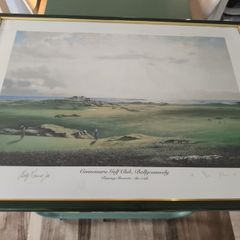 golf pictures signed by Christy O Connor