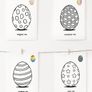 Easter Egg Coloring Pages Image 4