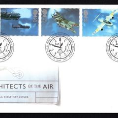 1997 Great Britain British Aircraft Designer Commemorative Stamps Royal Mail Addressed First Day Cover (FDC).